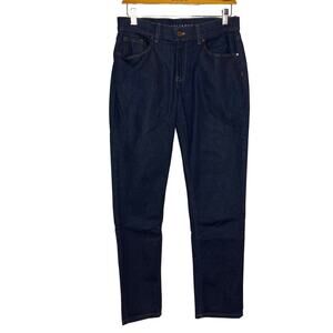 Mott and Bow Boyfriend Dark Blue Jeans Size 28x30